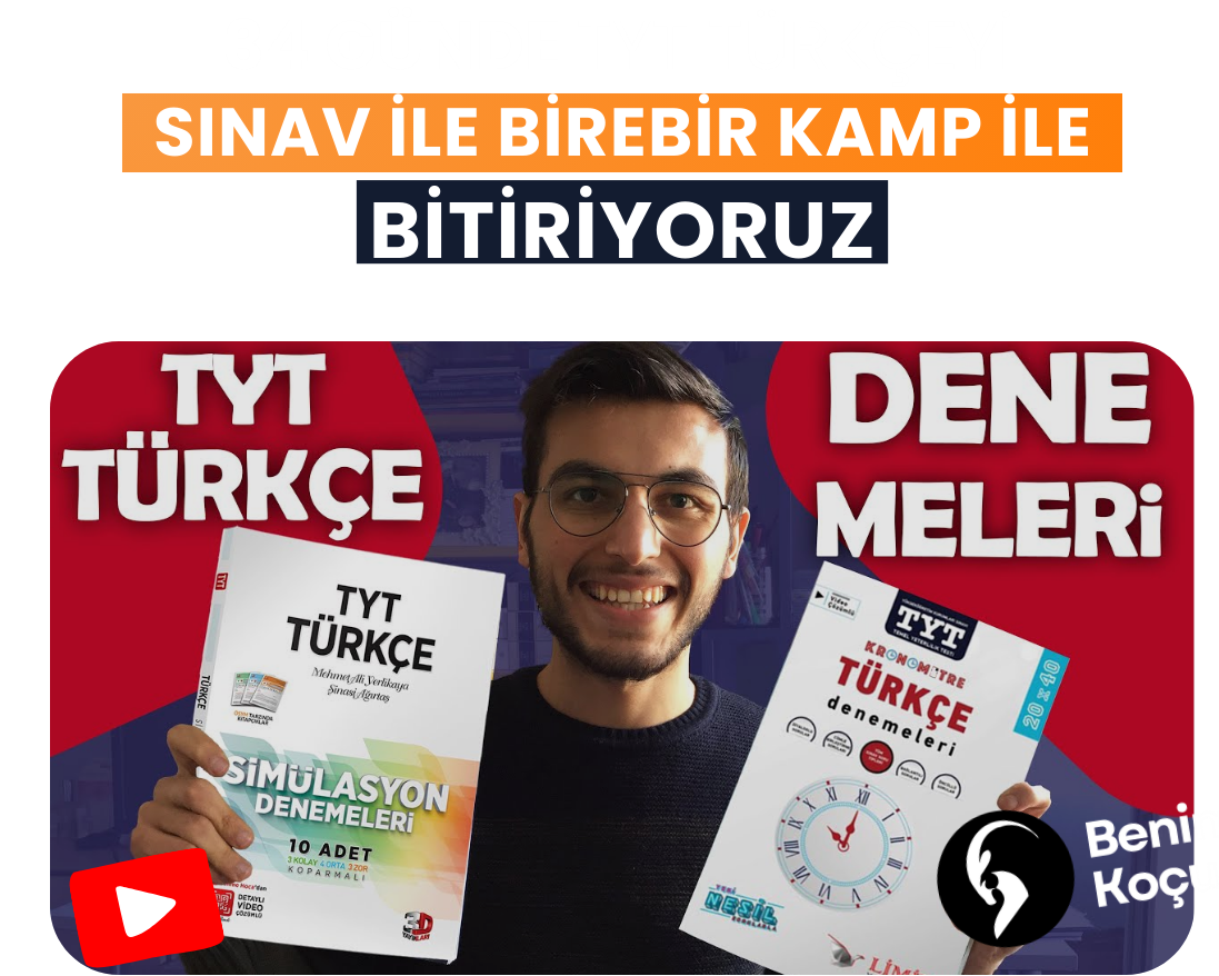 34 Günde TYT Türkçe Kampı